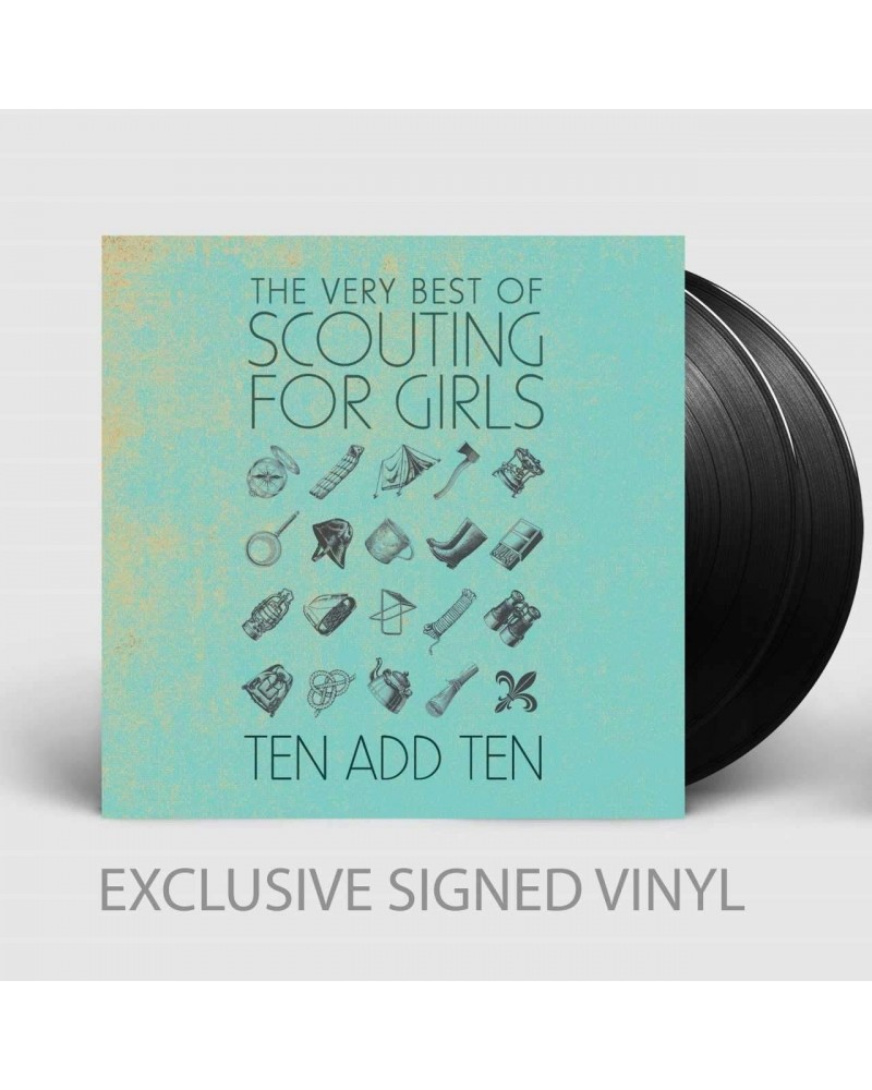 Scouting For Girls The Very Best of Scouting for Girls - Ten Add Ten - Signed 2LP $9.35 Vinyl