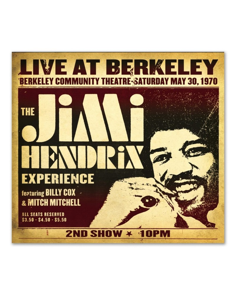 Jimi Hendrix Live At Berkeley CD $3.29 CD