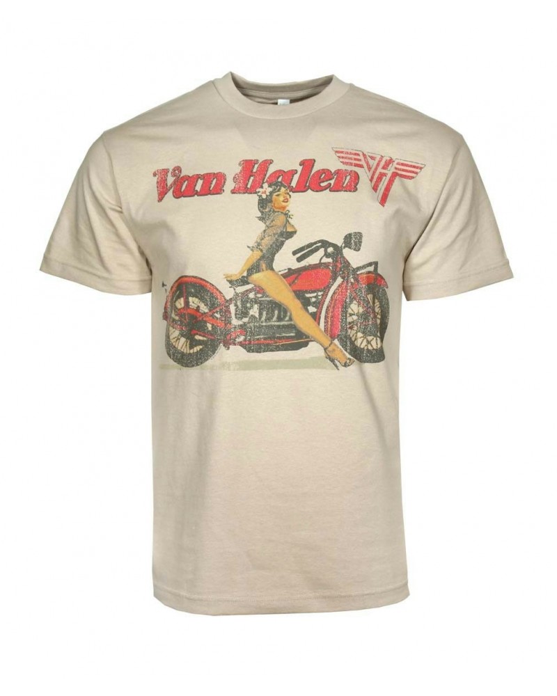 Van Halen T Shirt | Van Halen Biker Pin Up T-Shirt $6.18 Shirts