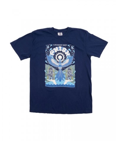 Phish Water Phoenix Rising Tee on True Navy $14.80 Shirts