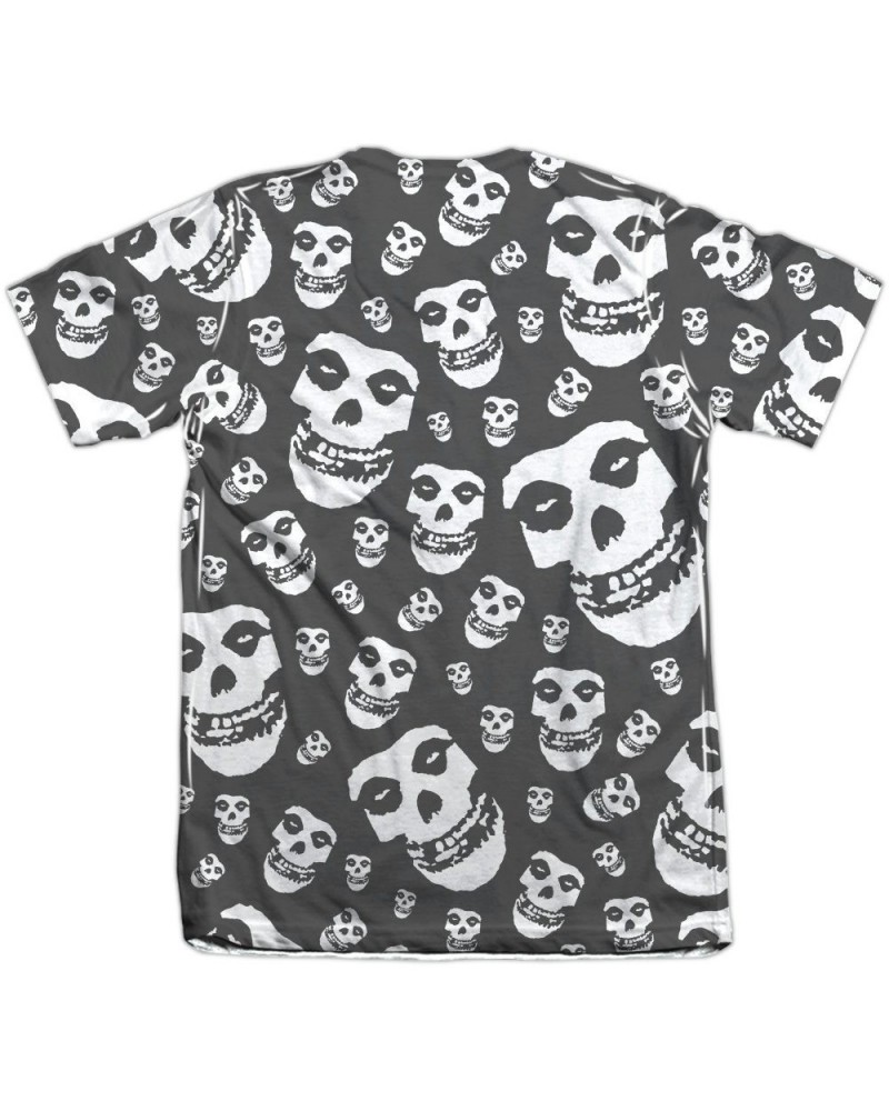 Misfits Shirt | FIENDS ALL OVER (FRONT/BACK PRINT) Tee $9.36 Shirts