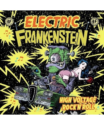 Electric Frankenstein HIGH VOLTAGE ROCK & ROLL: BEST OF ELECTRIC CD $3.30 CD