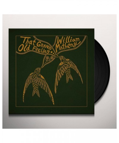 William Matheny That Grand Old Feeling Vinyl Record $8.37 Vinyl