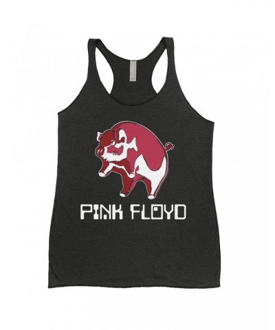 Pink Floyd Ladies' Tank Top | Animals '77 Reissue Design Shirt $11.29 Shirts