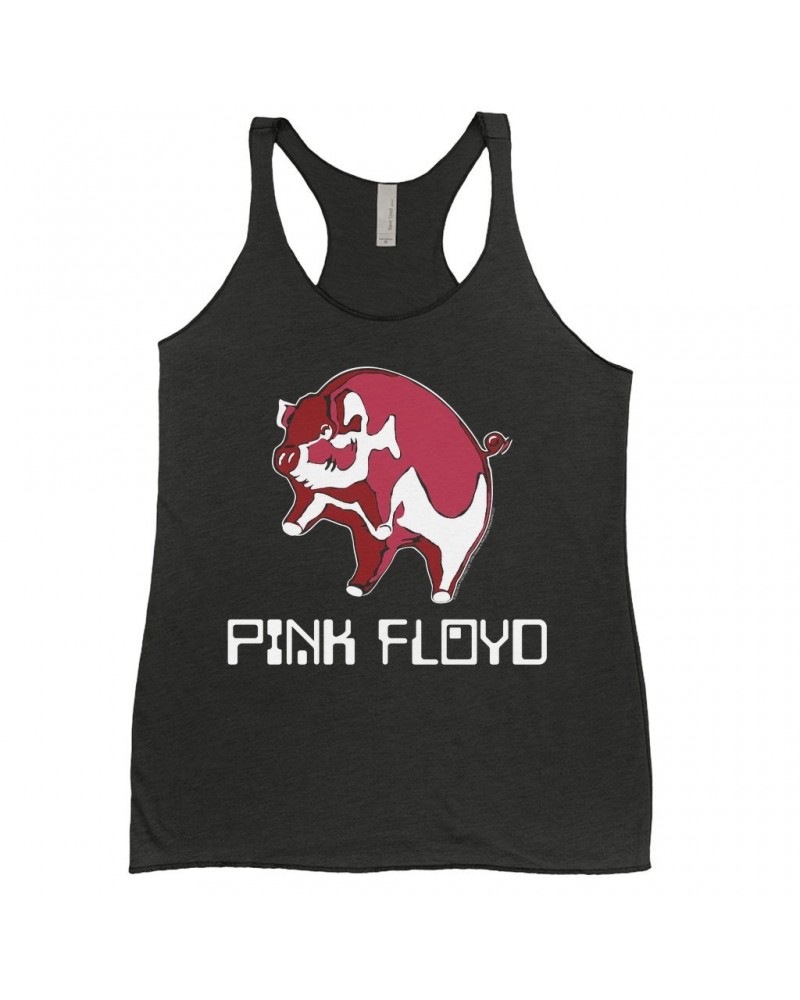 Pink Floyd Ladies' Tank Top | Animals '77 Reissue Design Shirt $11.29 Shirts